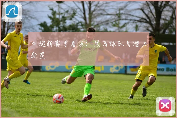 中超新赛季看点：黑马球队与潜力新星